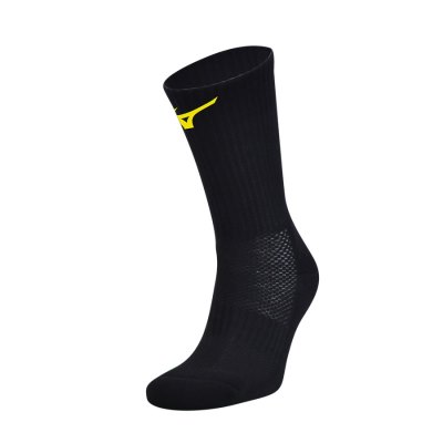 Calcetines Mizuno Handball Pair Mujer Negros / Amarillos - Chile M473HMGSYK